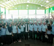  Ipuk Disambut Meriah Warga Muncar Dinilai Berhasil Jalankan Program Pembangunan